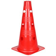 Merco Vario stožec z luknjami rdeč 38 cm pakiranje 1 kos