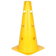 Merco Vario stožec z luknjami rumene barve 38 cm pakiranje 1 kos