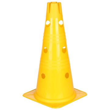 Merco Vario stožec z luknjami rumene barve 38 cm pakiranje 1 kos