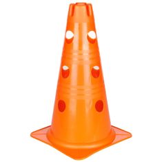 Merco Vario stožec z luknjami oranžne barve 30 cm pakiranje 1 kos