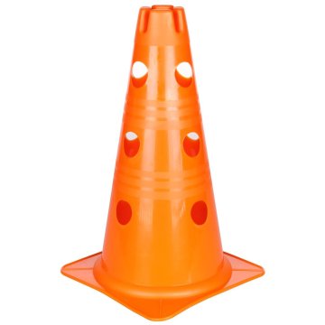 Merco Vario stožec z luknjami oranžne barve 30 cm pakiranje 1 kos