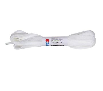 Merco KRASO K-11 vezalke za skate bela različica 9699
