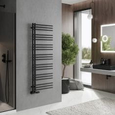 IFS Moderni kopalniški radiator Neptun | Črn | 532 W | 1400 x 500mm