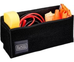 Black+Decker organizator avtomobilskega prtljažnika, 55x15x23cm, črn