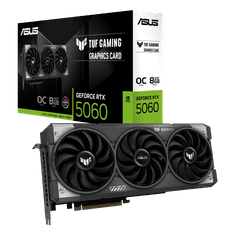 ASUS TUF Gaming GeForce RTX 5060 8GB GDDR7 OC grafična kartica (90YV0N00-M0NA00)