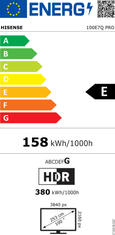 Hisense 75U7Q PRO ULED televizor, 189 cm, Smart TV