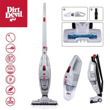 Dirt Devil 2v1 brezžični sesalnik (DD9007)