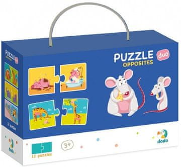 DoDo Puzzle Nasprotja 12x2 kosov