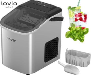 Manta Lovio ledomat, 10kg/24ur, 1.1L, nerjaveče jeklo (LVIM001SL)