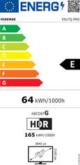 Hisense 55U7Q PRO ULED televizor, 139 cm, Smart TV