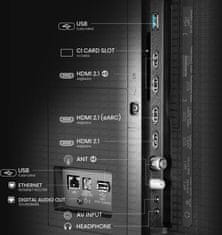 Hisense 100U7Q ULED televizor, 253 cm, Smart TV