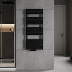 IFS Moderni kopalniški radiator Ceres | 1200 x 500mm | Črn | 610 W 