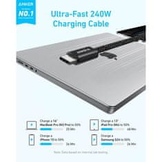 Anker Zolo USB-C na USB-C kabel, 1m, 240W