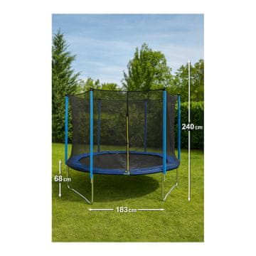 Denis Trampolin z zaščitno mrežo 183 cm