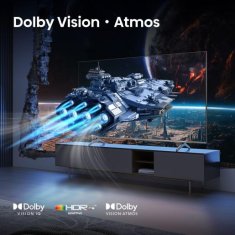 Hisense 100E7Q PRO QLED televizor, 253 cm, Smart TV