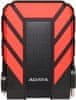 HD710P Zunanji trdi disk 1TB 2,5'' USB 3.1, rdeč, vodoodporen in odporen na udarce
