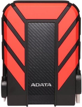 A-Data HD710P Zunanji trdi disk 1TB 2,5'' USB 3.1, rdeč, vodoodporen in odporen na udarce