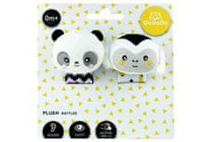 TM Toys GAGAGU Plišasta ročna ropotuljica Panda Monkey