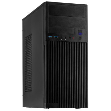 Inter-tech IT-2815 Linear ohišje, midi ATX, črno (88881370)