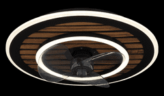 Globo stropni ventilator z LED svetilko 36W 2700-6500 K