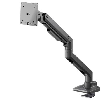 Goobay namizni nosilec za monitor, plinska vzmet, 43 - 124 cm, 20kg (74416)