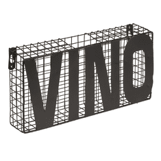 BestDeals Stenska dekoracija zbiralnik zamaškov, Vino