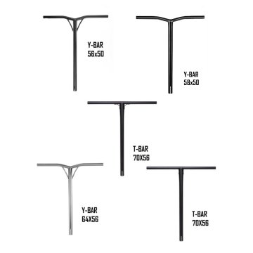 Movino Nadomestno krmilo za skuter MOVINO Freestyle, Nitro/Glide/Edge/Maniac, D-227-EDG