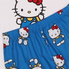 HELLO KITTY Hello Kitty Ženska pižama s kratkimi rokavi ZA POLETJE, dvodelna, 100 % bombaž S
