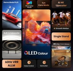 Hisense 65A7Q QLED televizor, 164 cm, Smart TV