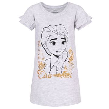 Disney Disney Frozen NOČNA SOBICA za deklice 100 % BOMBAŽ z kratkimi rokavi za deklice ZA SPANJE