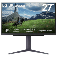 LG UltraGear 27GS85Q-B, 27" monitor 