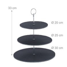 UNBRANDED Skrilavec etagere 3 stopnje 