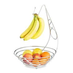 UNBRANDED Skleda za sadje z držalom za banane 