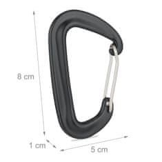 UNBRANDED Aluminijasti karabin, set 4 