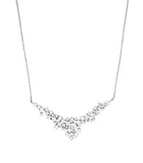 Silver Cat Luksuzna srebrna ogrlica s kubičnimi cirkoni Classics SC613
