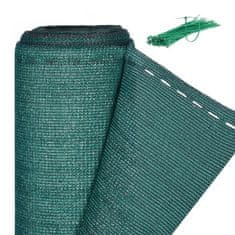 UNBRANDED Ograja za zasebnost zelena 2 m 
