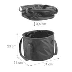 UNBRANDED Zložljivo vedro za kampiranje 15 l 