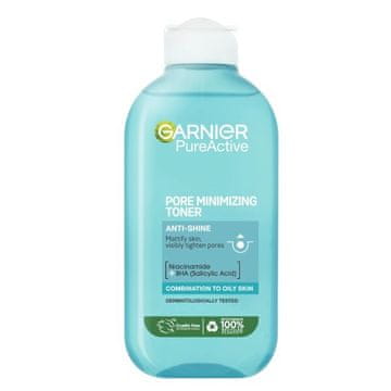 Garnier Pure Tonik za čiščenje proti sijaju in poram 200 ml
