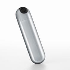 Crushious Bullet vibrator Crushious - iMoan, srebrn