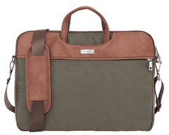 Tracer torba za prenosnik, usnjena, zelena, 39,62cm (TRATOR46824)