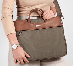 Tracer torba za prenosnik, usnjena, zelena, 39,62cm (TRATOR46824)
