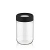 QLUX KOZAREC S POKROVOM 660 ML, STEKLO