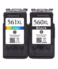 TiskajPoceni Kompatibilne premium kartuše CANON PG-560XL / CL-561XL Black in Color za Canon Pixma TS5350, TS5351,TS5352, TS5353, TS7450, TS7451