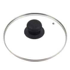 VITRINOR Magefesa pokrov Pyrex 16cm / inox, steklo