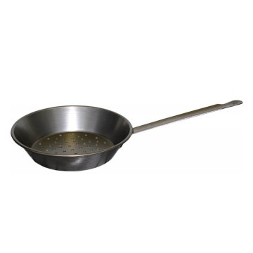 Ponev za kostanj z ročajem 27cm / železo