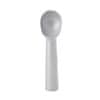 Žlica, zajemalka za sladoled 18cm / siva / aluminij
