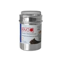 Eva Posipalec za sladkor, kakav h9cm / inox