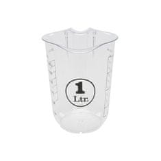 Merilni vrč z ročajem 1l / pvc