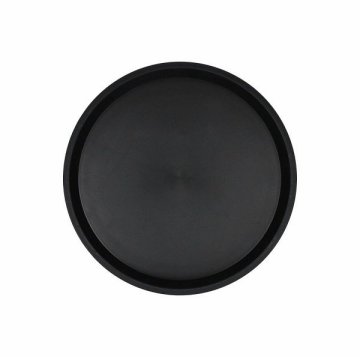 Andrea Fontebasso Show plate rubber pladenj 30xh2cm okrogel non-slip črn
