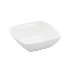 Waca Kvadratna skleda 900ml / 18xh7cm / bela / melamin